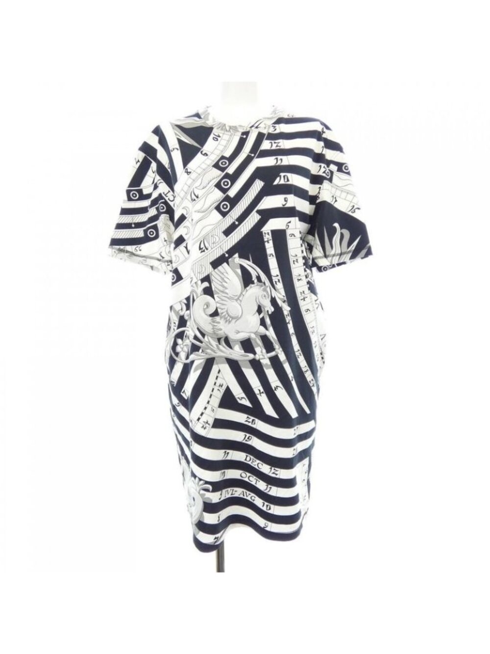 Hermes Astrology Remix Cut Dress